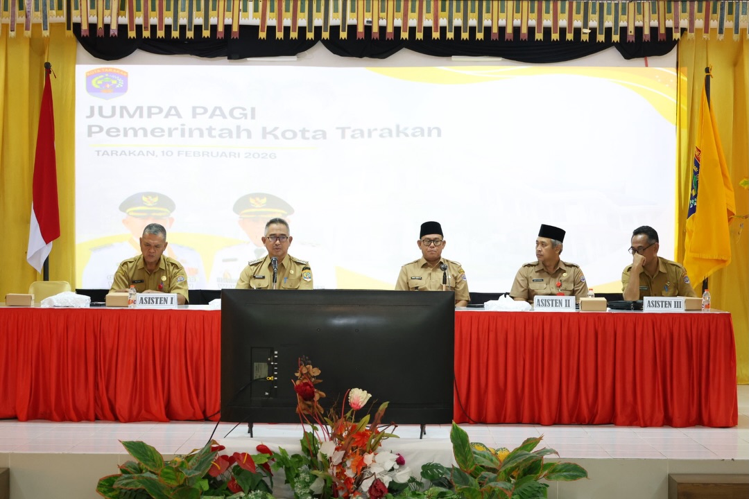 Jumpa Jumpa Pagi Pemerintah Kota Tarakan | Kecamatan Tarakan Utara
