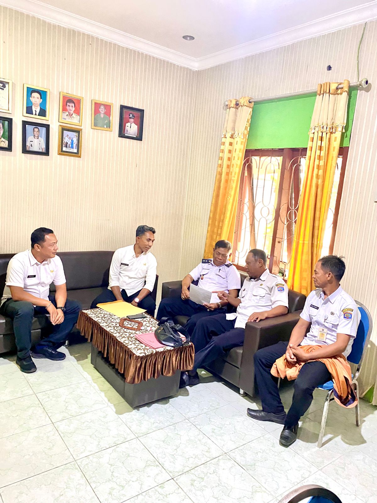 Koordinasi Dengan Lurah Juata Laut Terkait Permasalahan Lahan Kantor Kelurahan Juata Laut